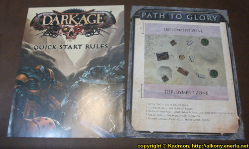 Dark Age: Path to Glory for Dark Age from CoolMiniOrNot, 2016 - Wargame base set review