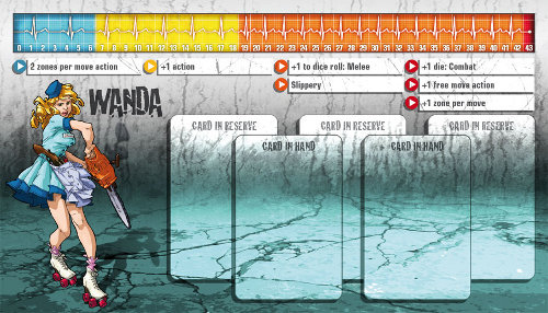 Zombicide Season 1 from Guillotine Games & CoolMiniOrNot - Player sheets