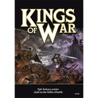 Kings of War Ed1 Rulebook from Mantic Games - Wargame book