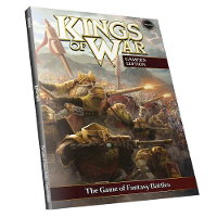 Kings of War Ed2 Gamer's Edition Rulebook from Mantic Games - Wargame book