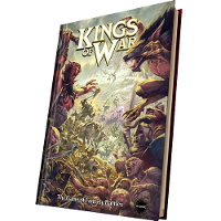 Kings of War Ed2 Rulebook from Mantic Games - Wargame book