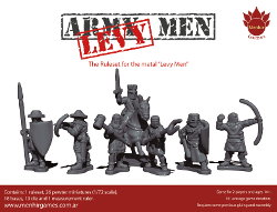 Levy Men Basic Set from Menhir Games - Wargame Review