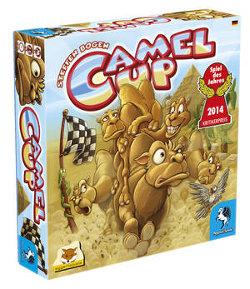 Camel Up Ed1 board game base set for Camel Up Ed1 from Pegasus Spiele, 2014 - Board game base set review