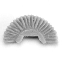 Helmet top crest in 1/56 scale - Large Roman Crest from Anvil Industry - Miniature accessory review