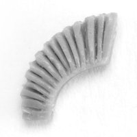 Longitudinal helmet crest in 1/56 scale - Small Roman Crest from Anvil Industry - Miniature accessory review