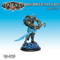 Death's Device of the Ice Caste set for the Ice Caste faction of the Dragyri for Dark Age from CoolMiniOrNot, 2016 - Miniature set review