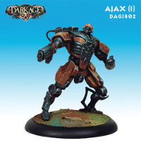 Ajax (1) set for the Saint Isaac faction of the Forsaken for Dark Age from CoolMiniOrNot, 2015 - Miniature set review