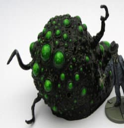Blob with tentacles in 1/56 scale - Medium Shoggoth from Fenris Games - Miniature creature review