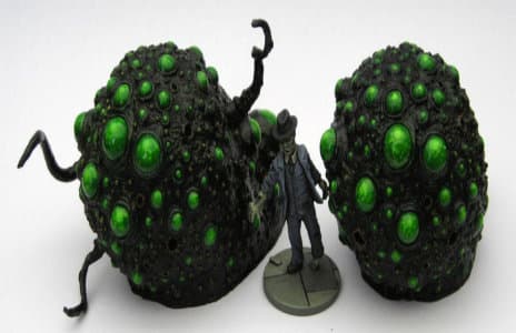 Blob with tentacles in 1/56 scale - Medium Shoggoth from Fenris Games - Miniature creature review