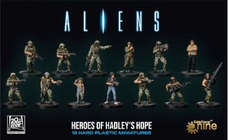 Aliens: Heroes of Hadley's Hope for Aliens (GF9) from Gale Force Nine, 2020 - Miniature set review