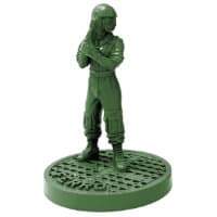 Modern soldier with pistol - Ferro for Aliens board game from Gale Force Nine, 2023 - Miniature figure review
