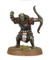 Orc warrior with bow (Mordor Orc #11) from Games Workshop