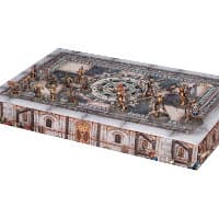 Medieval building in 1/56 scale - Large Dawnbringer Bastion for Warhammer: Age of Sigmar from Games Workshop, 2021 - Miniature scenery review