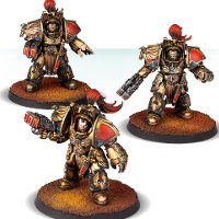 Legio Custodes Aquilon Terminator Squad set for Warhammer 40.000 Ed8 from Forge World (Games Workshop) - Miniature set review