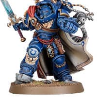 Primaris Space Marine Captain in Gravis Armour kit for Warhammer 40,000 Ed9 from Games Workshop, 2022 - Miniature figure kit review