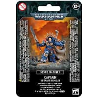Primaris Space Marine Captain in Gravis Armour set for Warhammer 40,000 Ed9 from Games Workshop, 2022 - Miniature figure set review