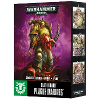 Easy To Build: Death Guard Plague Marines set for Warhammer 40,000 Ed8 from Games Workshop - Miniature figure set review