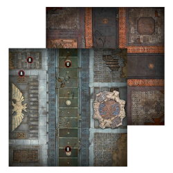 First Strike Playing Mat set for Warhammer 40,000 Ed8 from Games Workshop - Miniature scenery set review