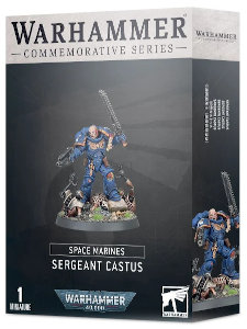 Sergeant Castus set for Warhammer 40,000 Ed9 from Games Workshop, 2021 - Miniature figure set review