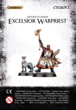 Excelsior Warpriest set (for Warhammer Quest: Silver Tower) from Games Workshop - Miniature set