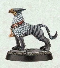Avian hound (Gryph-hound of Excelsior Warpriest for Warhammer Quest: Silver Tower) from Games Workshop - Miniature creature