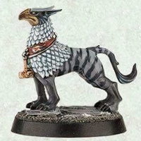 Avian hound (Gryph-hound for Warhammer Quest: Silver Tower) from Games Workshop - Miniature creature