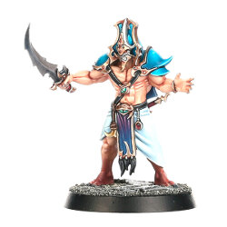 Barbarian warrior with sword (Kairic Adept for Warhammer Quest: Silver Tower) from Games Workshop - Miniature figure