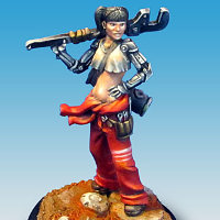 Human with pipe wrench (Abby) for Eden from Happy Games Factory - Miniature figure review