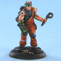 Human with wrench (Bruce) for Eden from Happy Games Factory - Miniature figure review