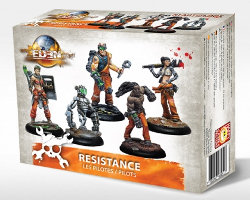 Resistance Starter Box v2 - Pilots set (Starter Box Resistance V2) for Eden from Happy Games Factory, 2017 - Miniature figure set review
