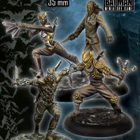 The Court of Owls set for Batman Miniatures Game from Knight Models, 2015 - Miniature figure set review