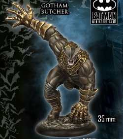 Gotham Butcher set for Batman Miniatures Game from Knight Models, 2015 - Miniature figure set review