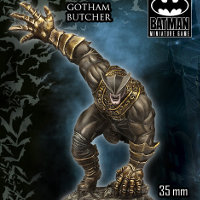 Gotham Butcher set for Batman Miniatures Game from Knight Models, 2015 - Miniature figure set review