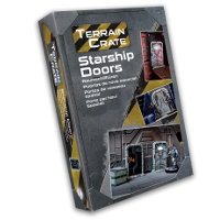 Starship Doors set for Star Saga from Mantic Games - Miniature scenery set review