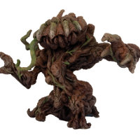 Humanoid plant in 1/56 scale - Avaran Treebeast for DreadBall from Mantic Games, 2014