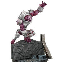 Large brute in 1/56 scale (Plague Gen 2 Mutant #2 for Warpath) from Mantic Games - Miniature figure review