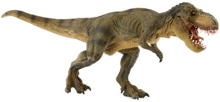 Giant biped carnivore (Green Running T-Rex) from Papo - Miniature creature review