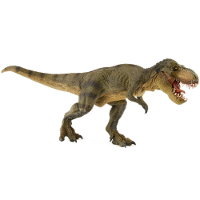 Giant biped carnivore (Green Running T-Rex) from Papo - Miniature creature review