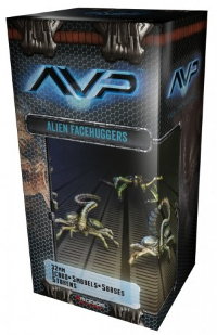 Alien Facehuggers set (for Alien vs Predator: The Hunt Begins) from Prodos Games - Miniature set