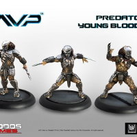 Predator Young Bloods set (for Alien vs Predator: The Hunt Begins) from Prodos Games - Miniature set