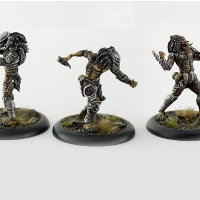 Humanoid alien warrior (Predator for Alien vs Predator: The Hunt Begins) from Prodos Games - Miniature figure