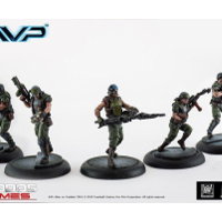USCM Marines set (for Alien vs Predator: The Hunt Begins) from Prodos Games - Miniature set