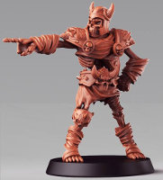 Humanoid skeleton in light armour (Skeleton #2 for the Eternals team of Fantasy Football) from RN Estudio - Miniature figure review
