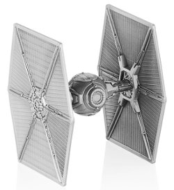 Flyer in 1/89 scale - TIE Fighter Pewter Collectible for Star Wars from Royal Selangor - Miniature vehicle review