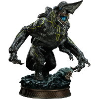 Creature in 1/200 scale - Knifehead statue for Pacific Rim from Sideshow Collectibles, 2013 - Miniature creature review