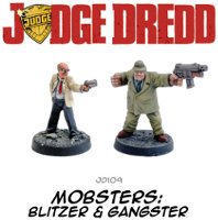 Judge Dredd Mobsters set for the Judge Dredd Miniatures Game from Warlord Games - Miniature set review