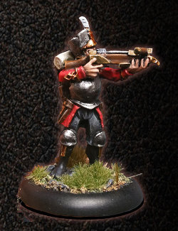 Albionnican Crossbow Trooper #2 for ArcWorlde from Warploque Miniatures