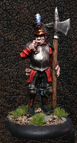 Albionnican Halberdier #3 for ArcWorlde from Warploque Miniatures