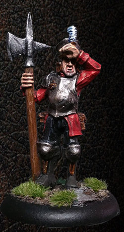 Albionnican Halberdier #4 for ArcWorlde from Warploque Miniatures