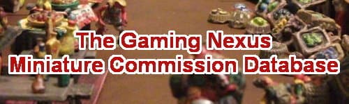 The Games Nexus Miniature Commission Database